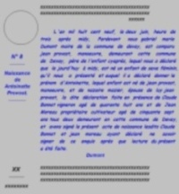 Transcription acte vignette